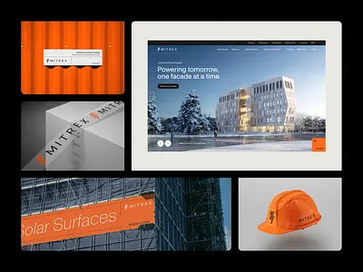 Modern Branded Assets for Architecture Company assets banner brand brand kit branding company corporate logo logomark logotype marketing modern ui ux web website website design