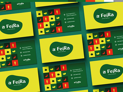 Identidade Visual da marca A Feira branding graphic design logo