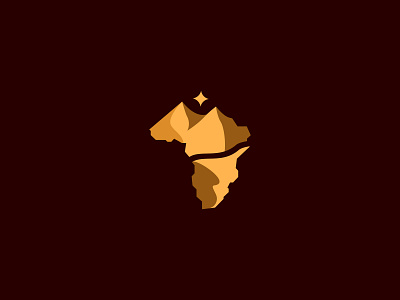 African Desert Logo 3d africa logo african desert logo african logo branding business logo camel logo custom logo desert logo design illustration logo logoground modern logo motion graphics negative space logo sand logo star logo timeless logo ui