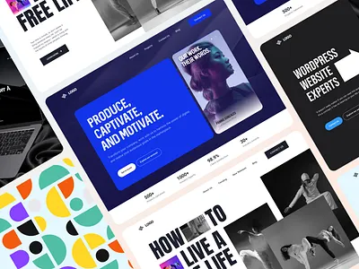 Creative Skills – Hero header exploration adobe branding creative figma graphic design hero landing logo page ui ux website
