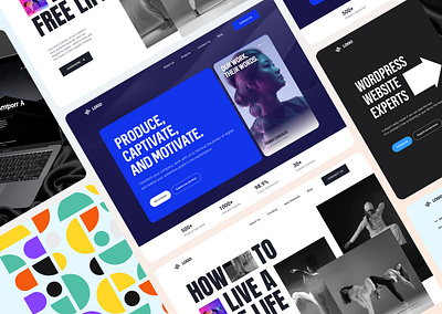 Creative Skills – Hero header exploration adobe branding creative figma graphic design hero landing logo page ui ux website