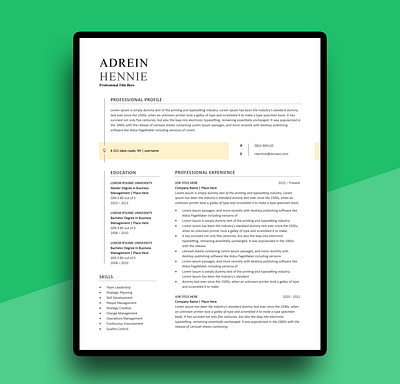 Free Resume Template cover letter cv free cv free resume resume