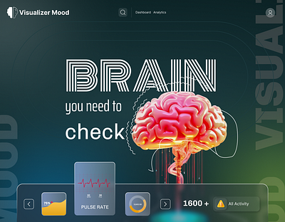 Brain Health | Visualizermood appdesign brainhealth digitalhealth healthapp healthcare healthdesign healthtech interfacedesign logo mobileapp productdesign ui uidesign ux uxdesign webdesign