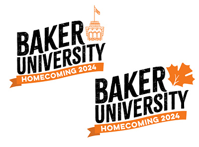 Logos for Homecoming design graphic design higher ed logos vectors