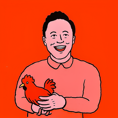 Smiling Elon design graphic design illustration