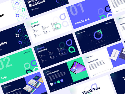 Brand Book Design branding ui