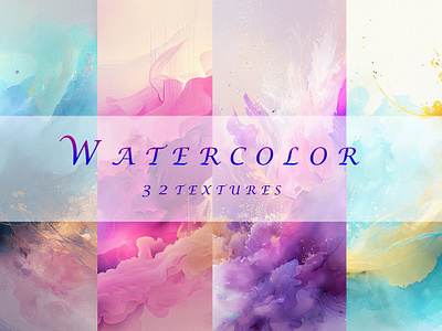 Watercolor colorful textures artistic blue brush colorful creative decoration design drawn frame illustration ink invitation watercolor colorful textures