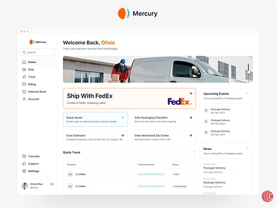 Mercury - Dashboard branding dashboard design figma gold goods graphic design illustration jewellery logo mercury mobile orange safe ui ux website