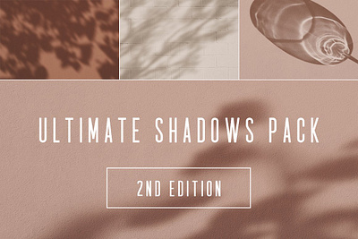 Ultimate Shadows Pack � 2nd Edition flat highlights instagram mockup natural shadows outdoor poster mockup presentation psd scene creator texture urban wall