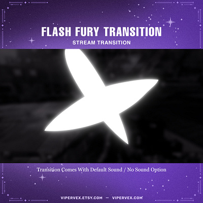 Flash Twitch Stinger Transition | Cool Transition Twitch free stream overlay free twitch overlay overlays para twitch