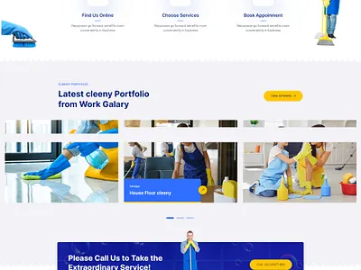 Cleeny – Cleaning Services & Repair Company WordPress Theme washing