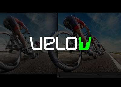 VeloTV bicycling logo design nimartsok sport design tv