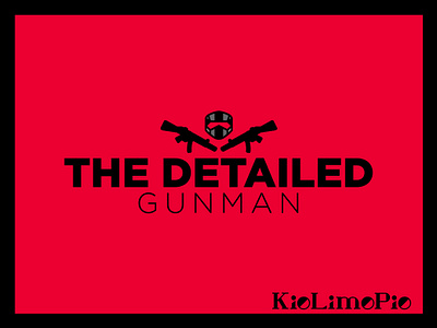 Detailed Gunman New Logo Update branding businesscard design graphic design graphicdesign illustration logo ui ux vector