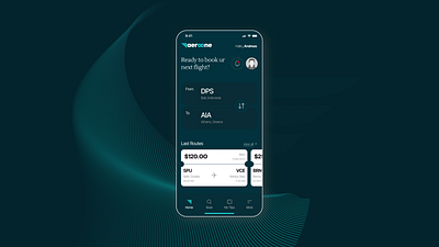 Flight App app design flight mobile design ui