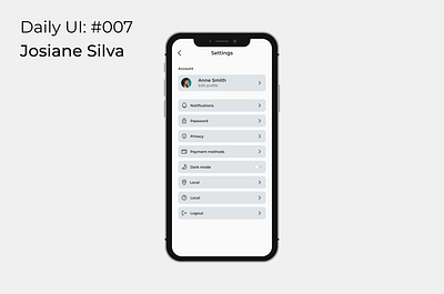 Daily UI: #007 app design ui ui design