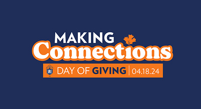 Day of Giving Branding graphic design higher ed logos vector