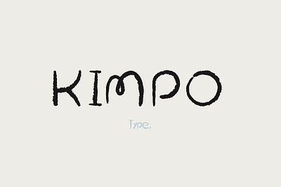 Kimpo - Free Handwritten Font branding content display font free free font freebie hand drawn handwritten logo marketing quirky texture type typeface
