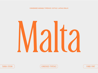 TBJ Malta Condensed Family Serif branding canva font classic condensed font design elegant family font font design free download free font graphic design logotype modern nostalgic poster serif studio taboja typeface typography