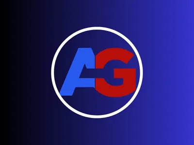 A G Brand Logo! 3d animation branding design graphic design illustration logo motion graphics ui vector web design