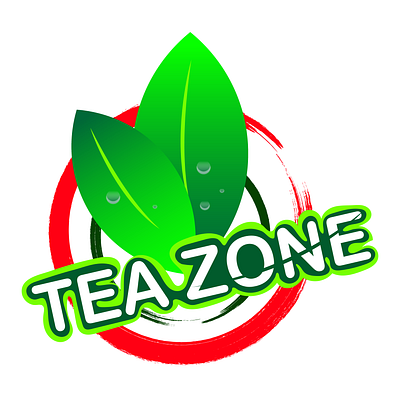 Tea Zone Logo Design app branding design graphic design illustration logo typography ui ux vector
