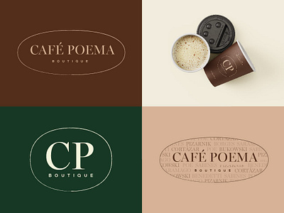 Café Poema - Logo Design brand brand design branding coffee graphic design illustrator logo marketing typography