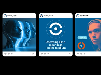 Disinfo Radar - Social Media Visuals ai bigadata brand design data deepfake disinfo disinforadar disinformation fakenews freelancer graphic design inteligence newera oanamaries socialmedia sporfakenews trust trustworthy truth visuals