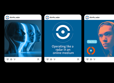 Disinfo Radar - Social Media Visuals ai bigadata brand design data deepfake disinfo disinforadar disinformation fakenews freelancer graphic design inteligence newera oanamaries socialmedia sporfakenews trust trustworthy truth visuals