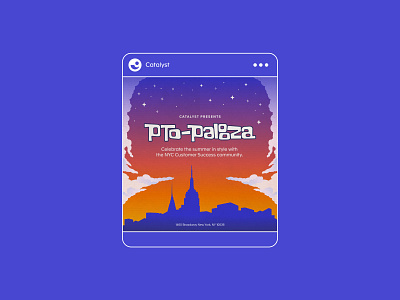 Catalyst PTO-Palooza branding design illustration