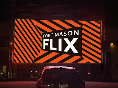 Fort Mason Flix Logo Design branding filmfestival graphic design logo