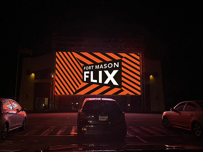 Fort Mason Flix Logo Design branding filmfestival graphic design logo