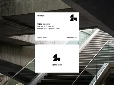 Nitro branding design graphic design logo