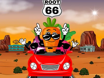 Root 66 decor design graphic artistry graphic design humor typography