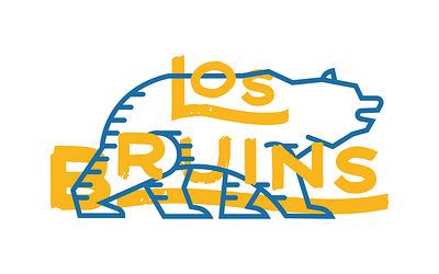 Los Bruins Shirt bear branding bruin illustration logo oso shirt sports ucla