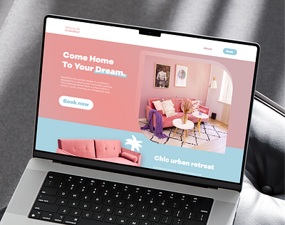 MAISON DE GRANDEUR (home website) figma homewebsite interface interfacedesign ui uidesign uiux uxdesign website websitedesign