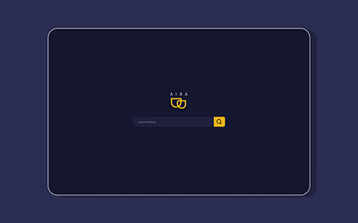 AIRA Search bar Redesign 3d animation branding graphic design logo motion graphics ui