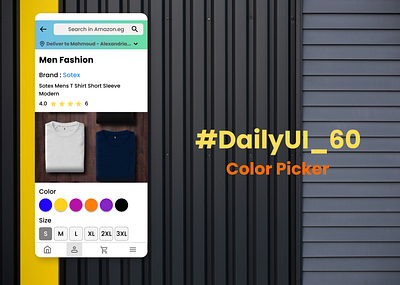 #DailyUI _ 060 - Color Picker ui