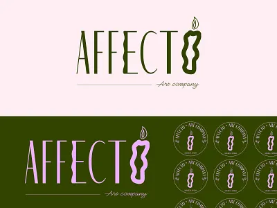 Affecto - loja de velas branding logo