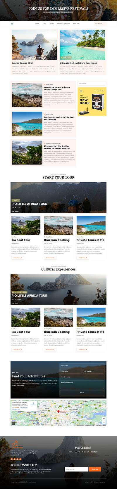 WordPress Travel Blog blog website business website crocoblock ecommerce website elementor travel agency website travel booking website travel website web design website design wordpress website