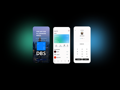 Mobile Banking App Concept