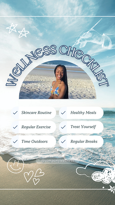 Wellness Advert design graphic design