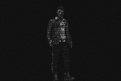 Tyler Durden Text Overlay Effect branding fight club film poster graphic design tyler durden