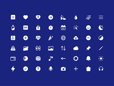 Iconography Study glyph icon design iconography icons mobile icons product design sanya system icons ui user interface