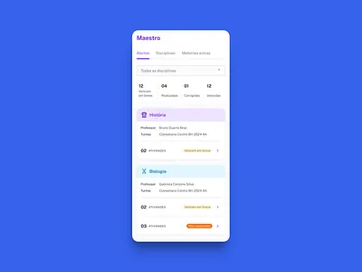 Education App - Home Screen