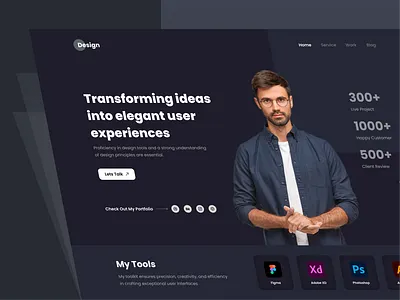 Personal Resume Website clean design flat personal website resume ui ui ux ux website website ui website ux