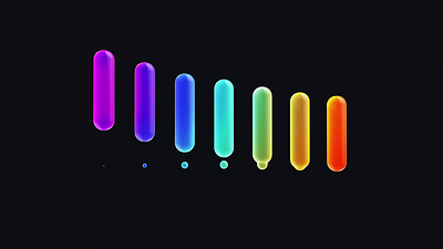 Drippin' 3d colours drip liquid loader loop rainbow rgb spectrum splinetool undulate water
