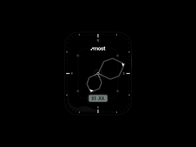 Most – watch face branding clock motion graphics visual identity watch watch face watch os