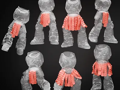 Tabards 3d 3d art 3d model 3d printing 3d sculpting blender design illustration ui warhammer