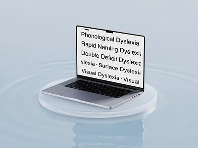 Dyslexia Simulation accessibility autism awareness black and white design dyslexia graphic design intergration learning disability motion motion graphics serif typographic typography ui user experience user interface ux ux ui web design