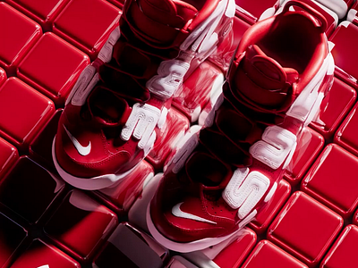 NIKE SUPREME PIPPEN 3d 3dart animation art direction baloon cinema4d contemporary creative direction fashion inspiration motion graphics nike supreme visual