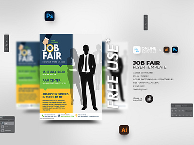 Job Fair Flyer Template aam360 aam3sixty branding career fair career fair flyer career fair poster flyer template free flyer hiring right now job announcement job available flyer template job fair job fair event job fair flyer job fest job posting template online job fair recruitment announcement we are hiring were hiring now